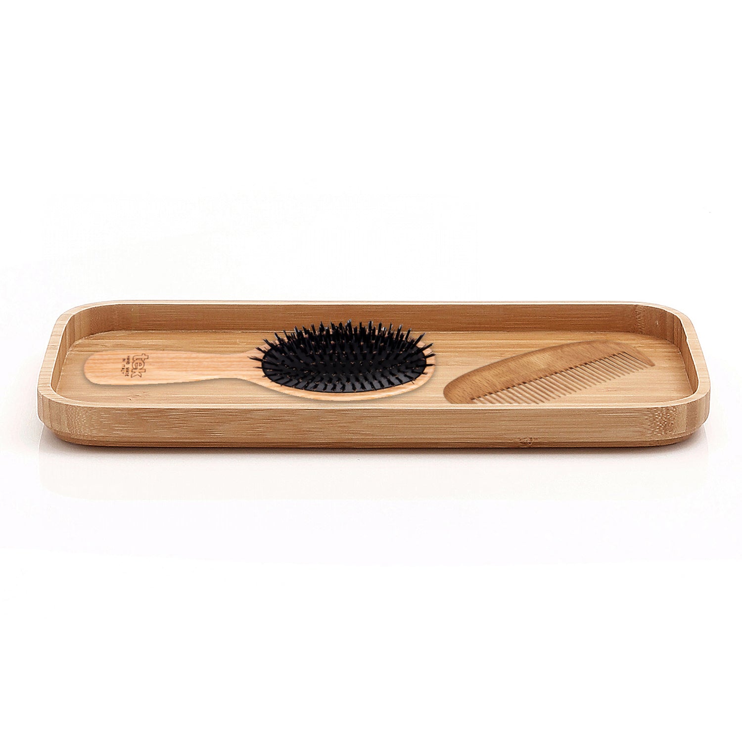 Vassoio portaoggetti Gedy modello Ninfea - Naturale