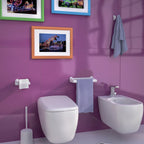 Porta carta igienica di Gedy serie Junior - Bianco