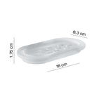 Portasapone per barra attrezzabile A147 Gedy serie Azzorre - Satinato