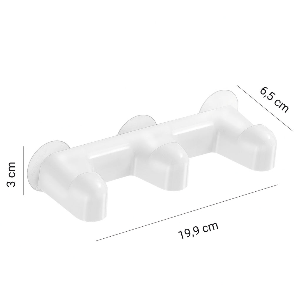 Appendiabiti multiplo di Gedy serie Junior - Bianco