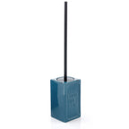 Scopino con ciuffo in setole di Gedy serie Vivienne - Blu