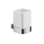 Portaspazzolini a muro Spluga di Gedy - Cromato