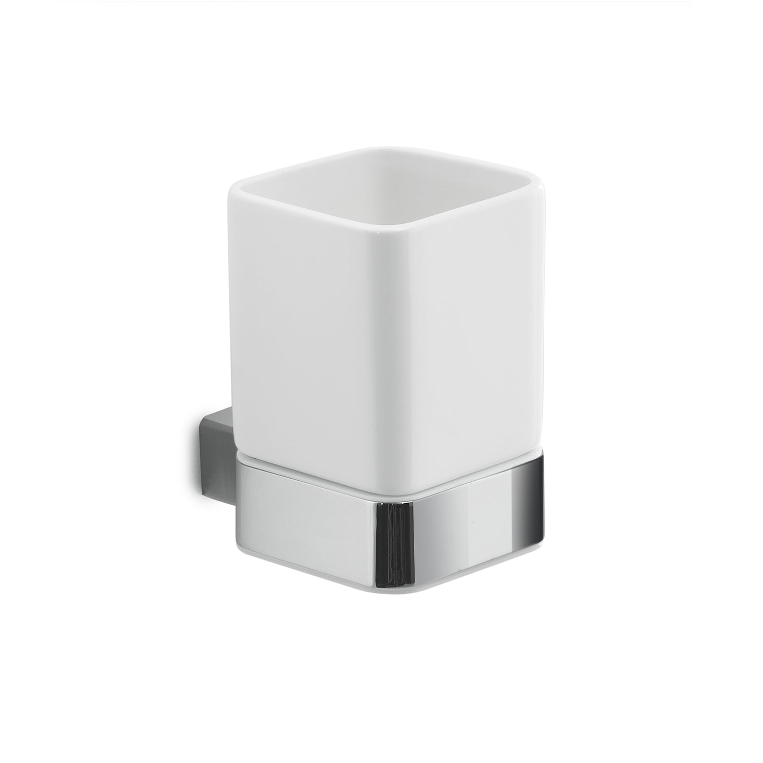 Portaspazzolini a muro Spluga di Gedy - Cromato