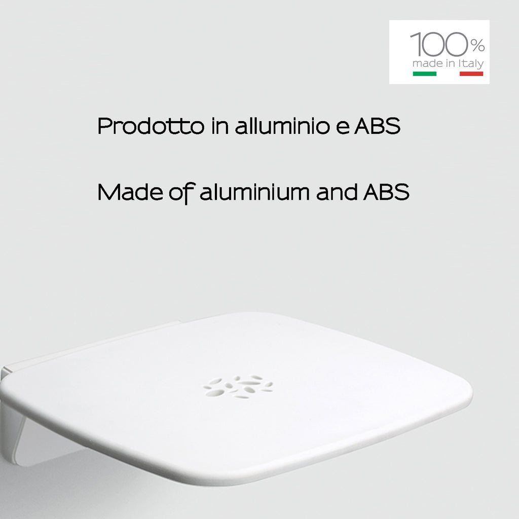 Sedile ribaltabile per doccia modello Prima Classe di Gedy - Bianco