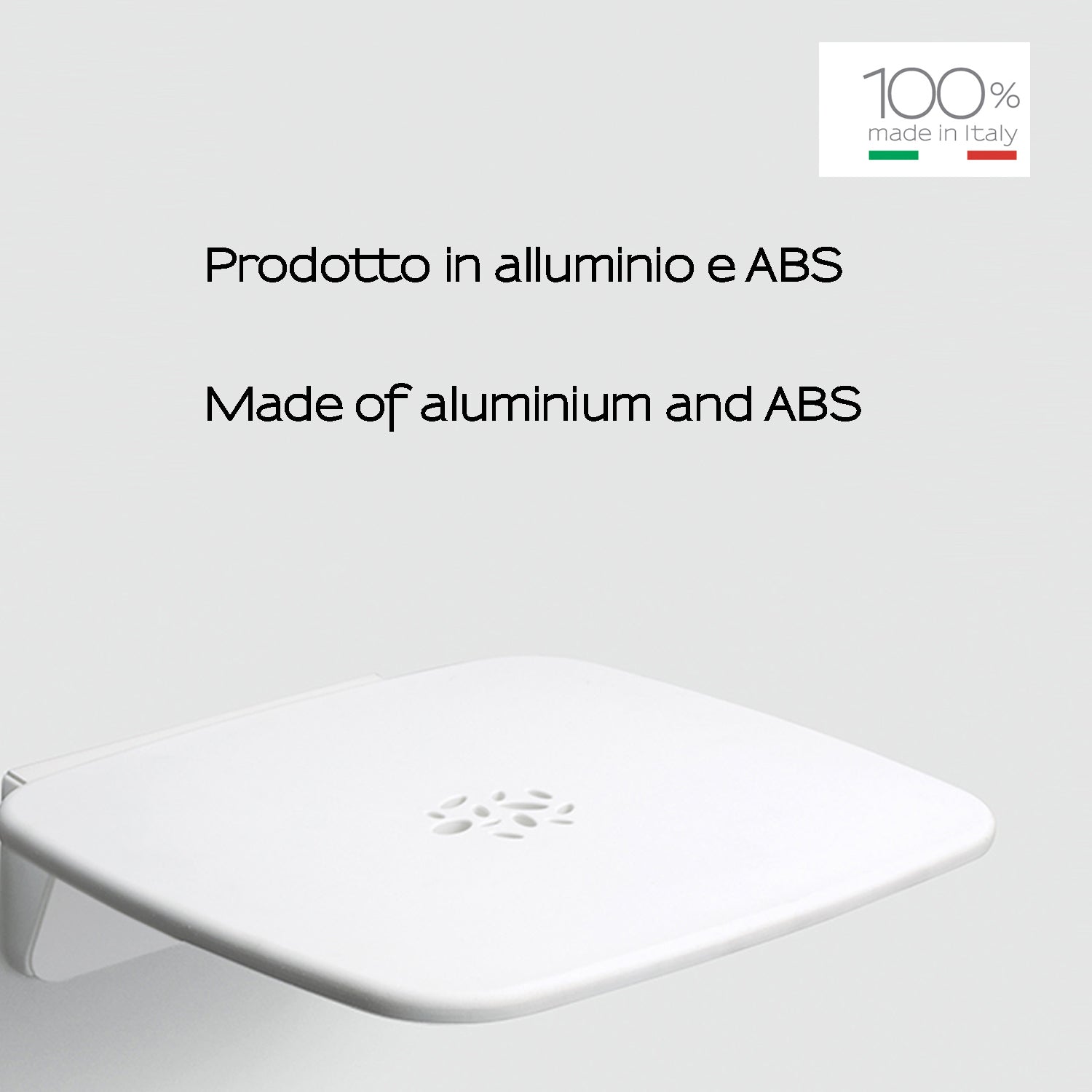 Sedile ribaltabile per doccia modello Prima Classe di Gedy - Bianco