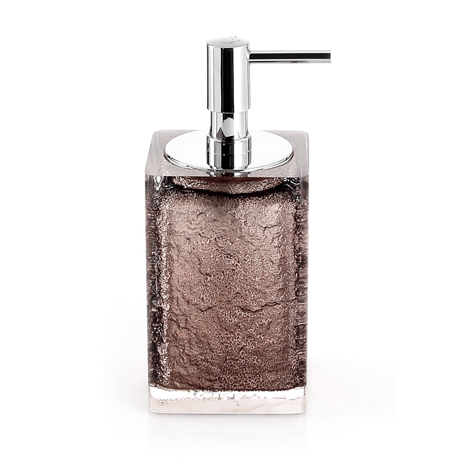 Dosasapone da appoggio Gedy serie Giulia - Marrone