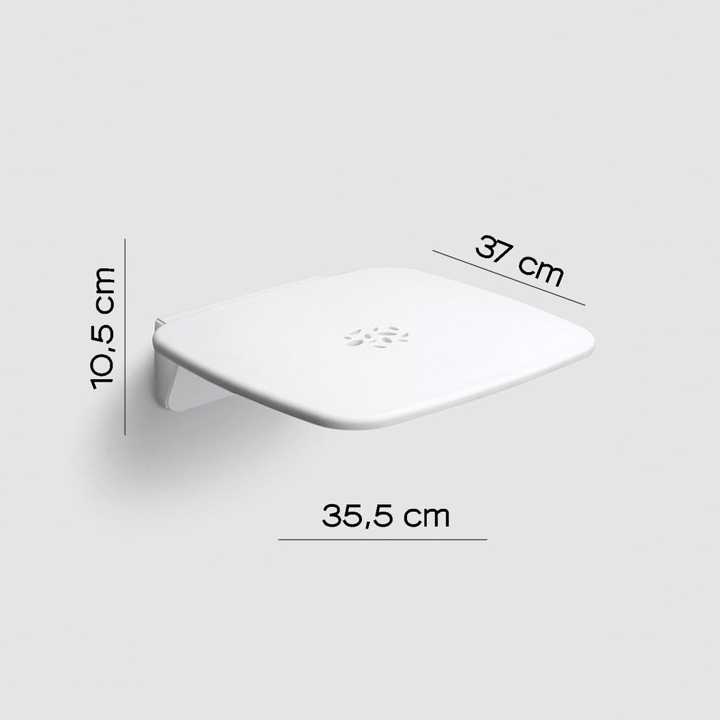 Sedile ribaltabile per doccia modello Prima Classe di Gedy - Bianco