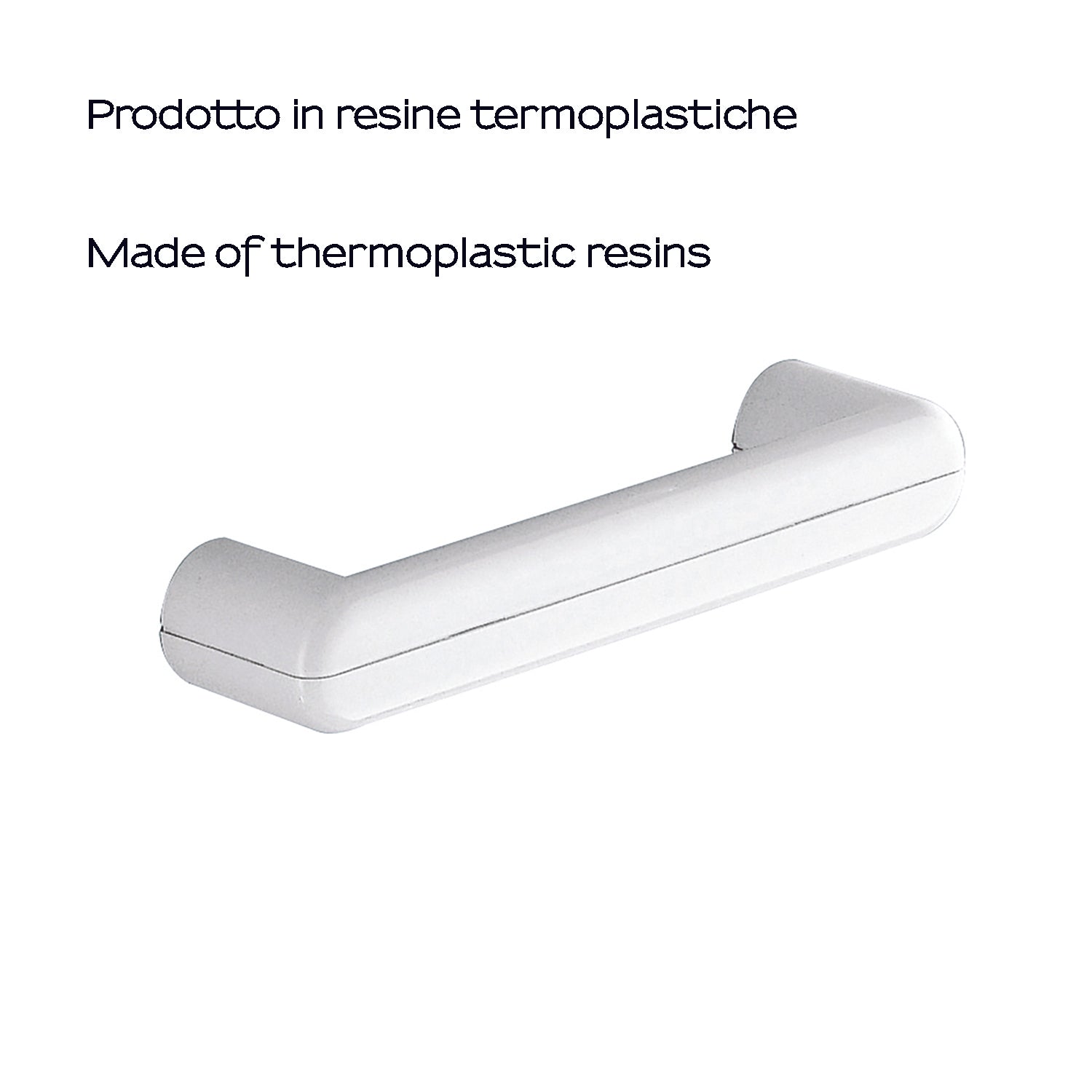 Porta asciugamani 30 cm di Gedy serie 2900 - Bianco