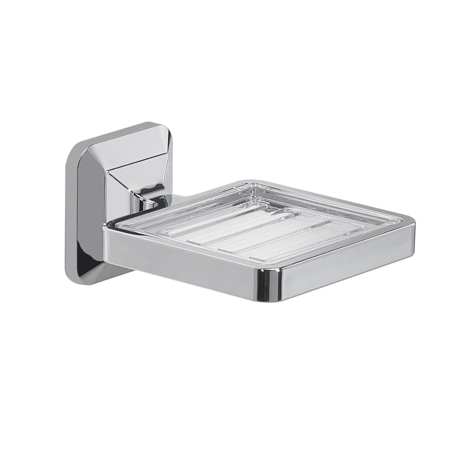 Portasapone con ventosa Gedy Ventus cm 10x12.2x6 in Acciaio Inox