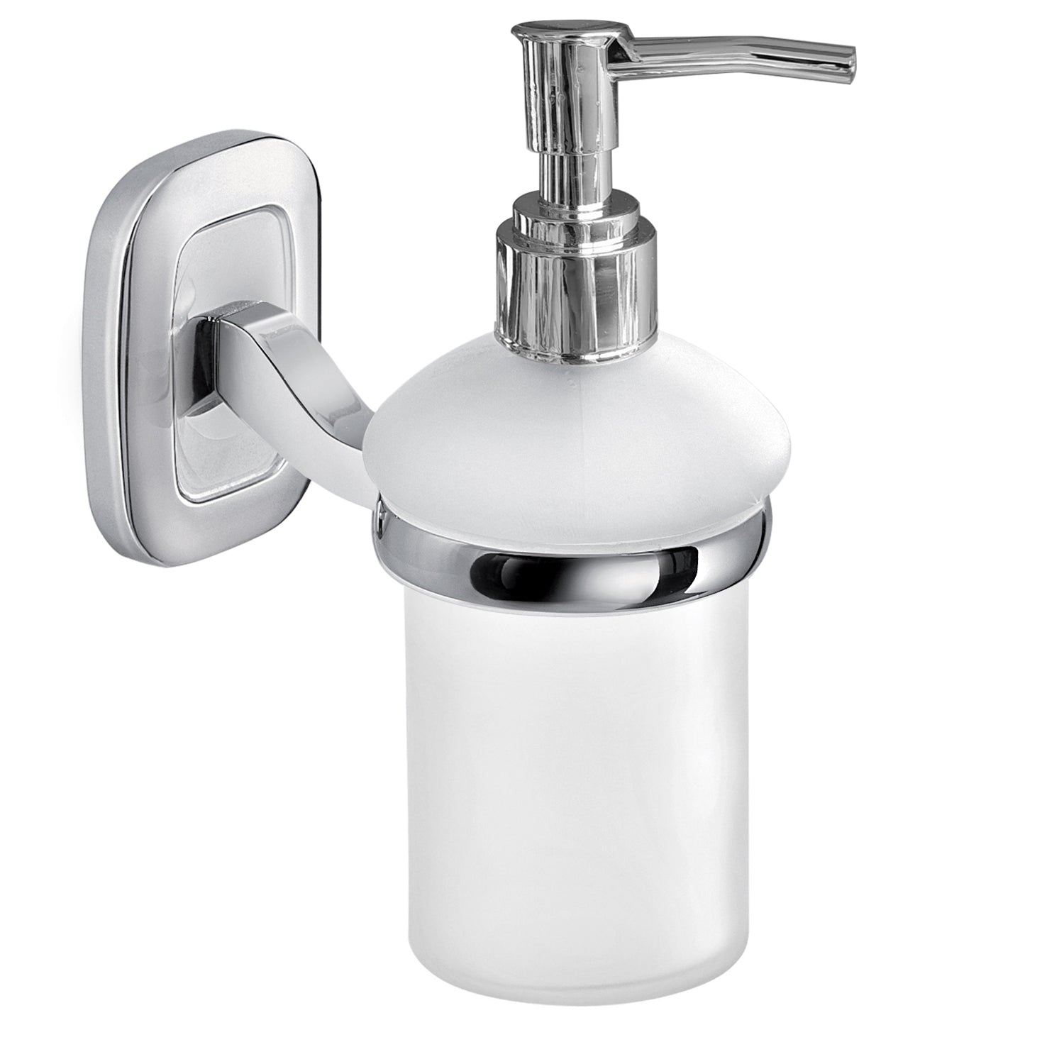 Dispenser sapone a parete di Gedy serie Everest - Cromato