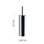 Scopino con ciuffo in setole Gedy modello Tonga - Cromato