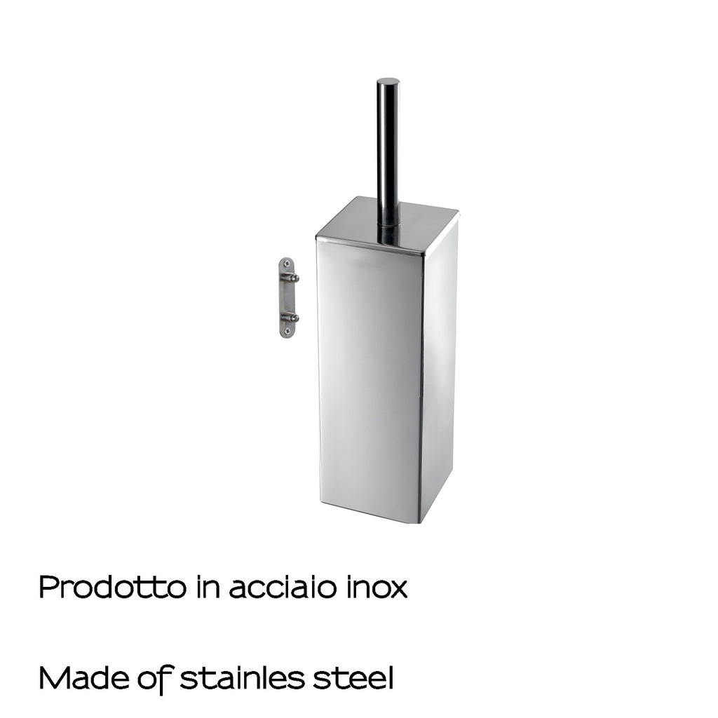 Scopino da muro in Acciaio Inox modello Teseo di Gedy - Cromato lucido