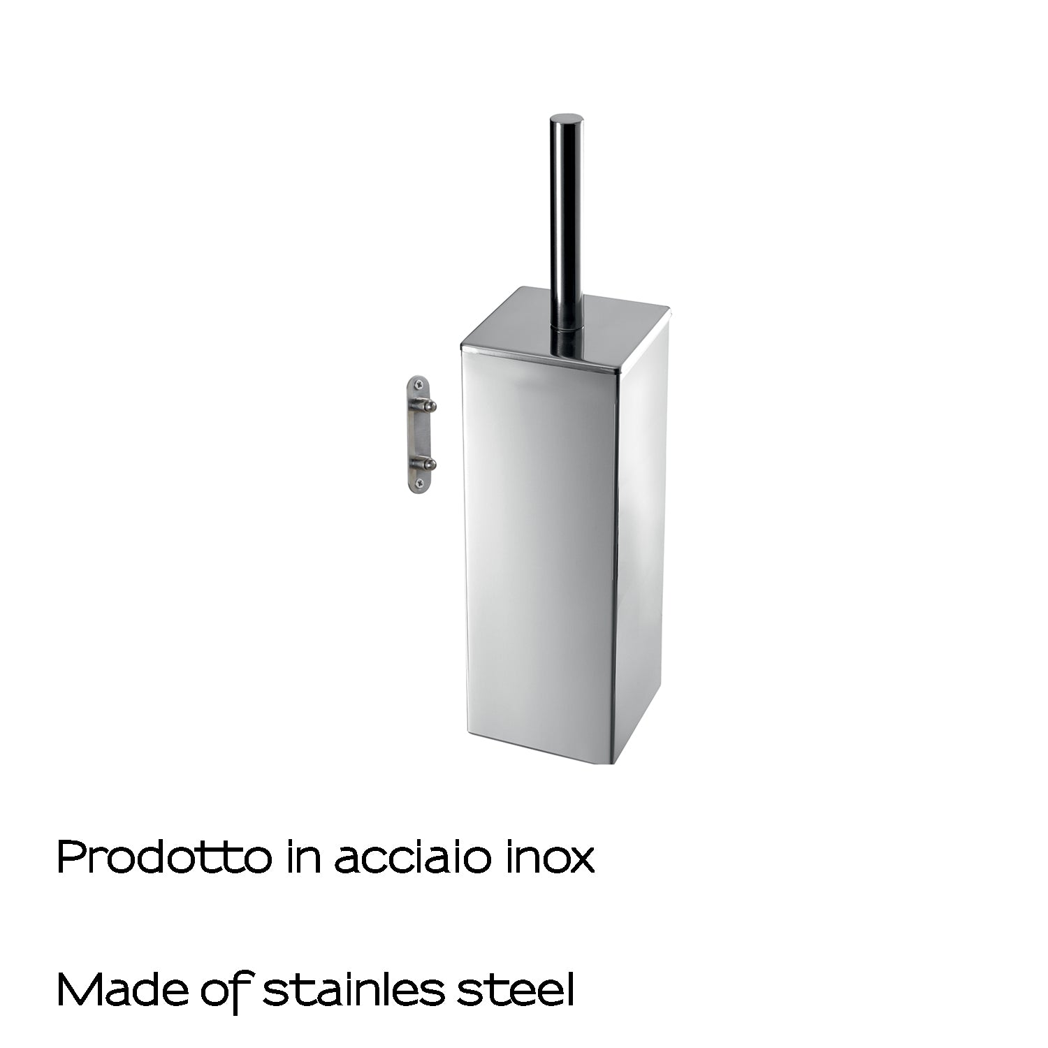 Scopino da muro in Acciaio Inox modello Teseo di Gedy - Cromato lucido