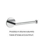 Portarotolo a muro Gedy serie Gea - Cromato