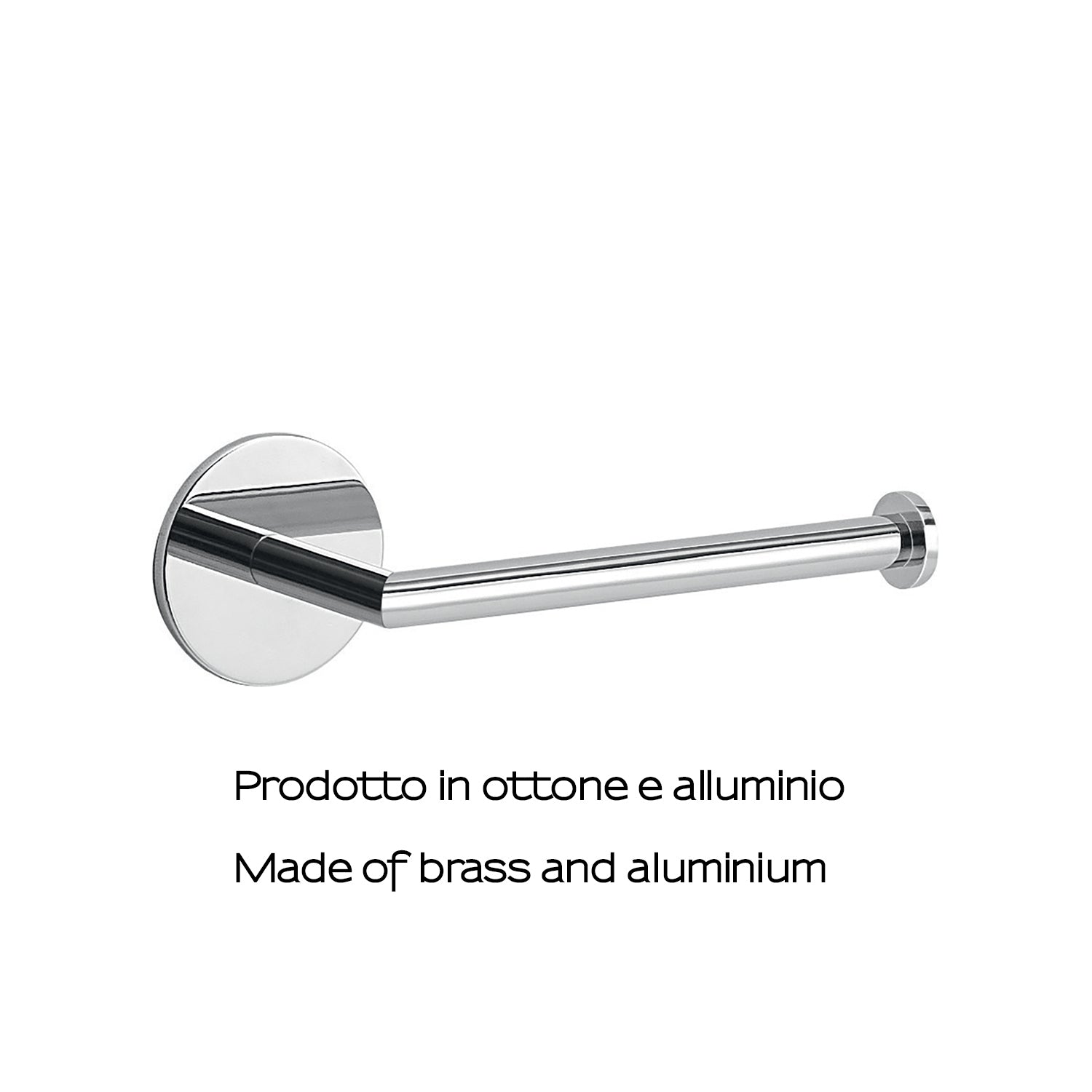 Portarotolo a muro Gedy serie Gea - Cromato