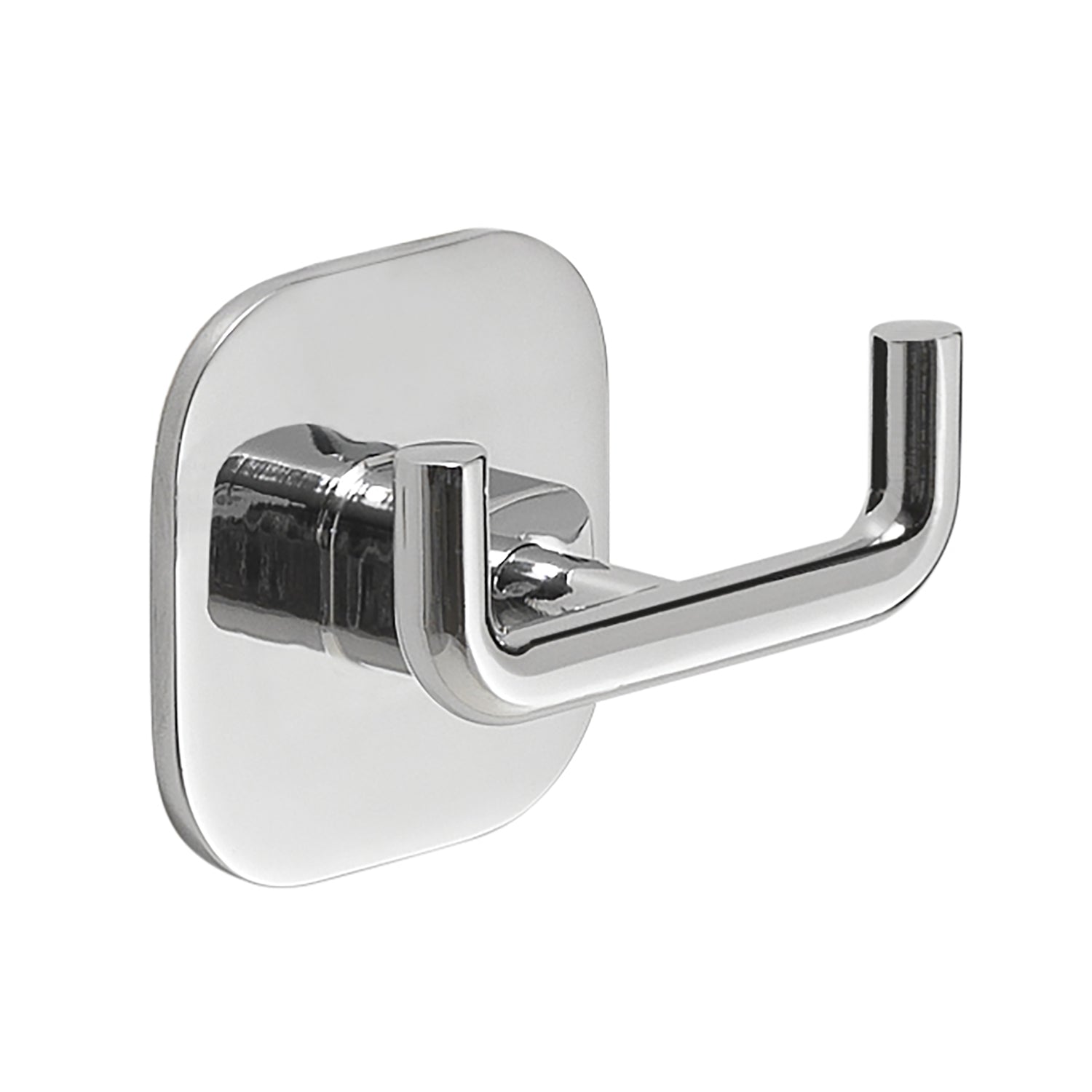 Appendiabiti doppio in acciaio inox e cromall Teide di Gedy - Cromato