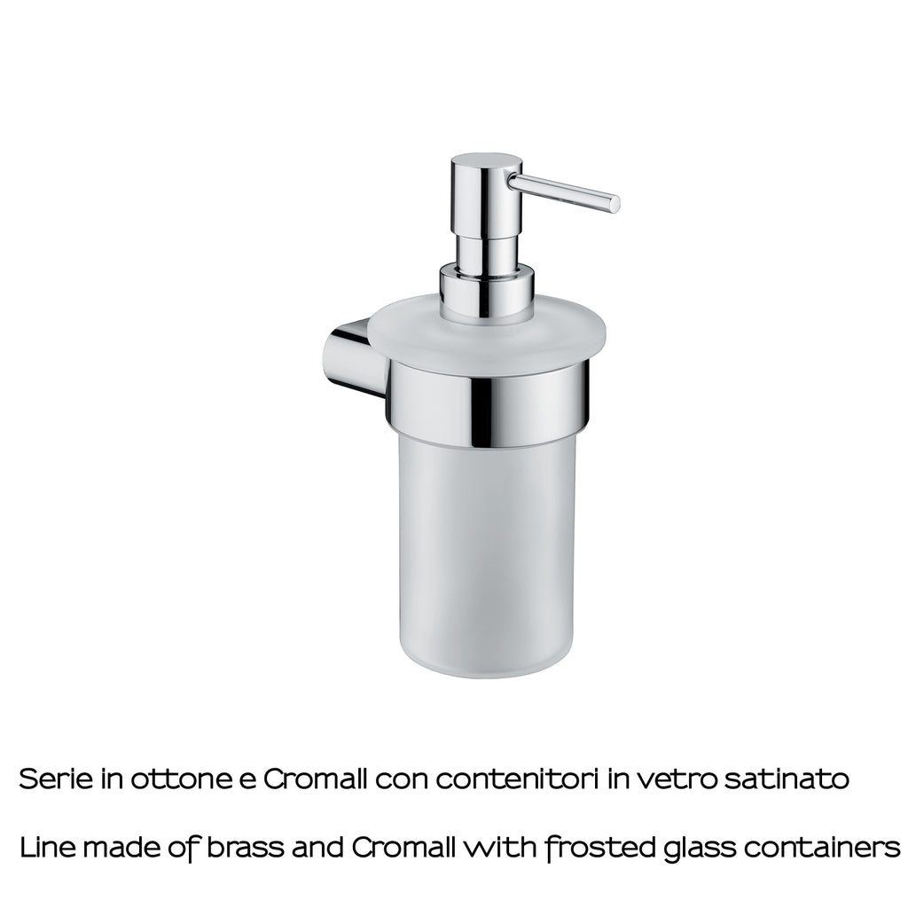 Dosasapone a parete Gedy serie Azzorre - Cromato