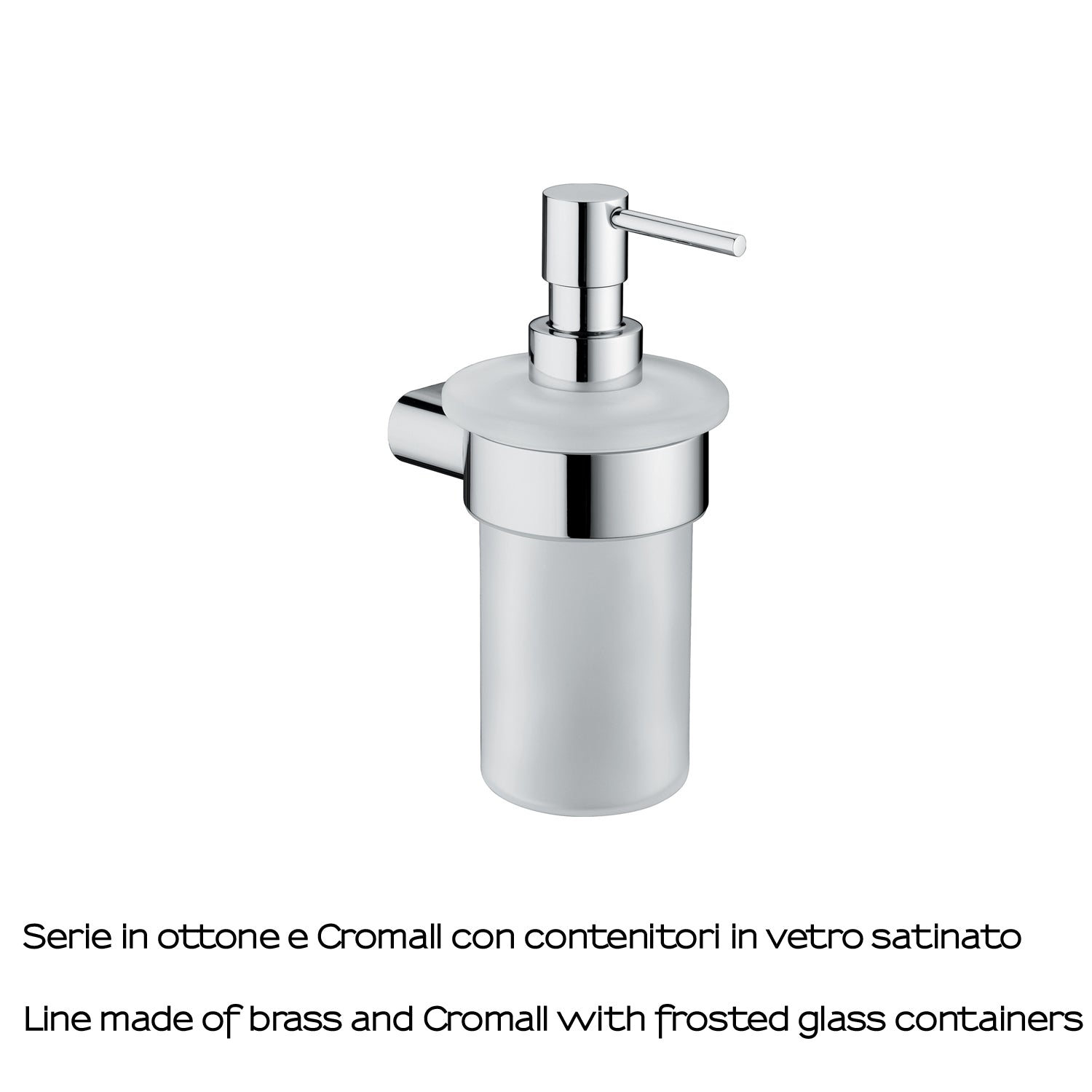 Dosasapone a parete Gedy serie Azzorre - Cromato