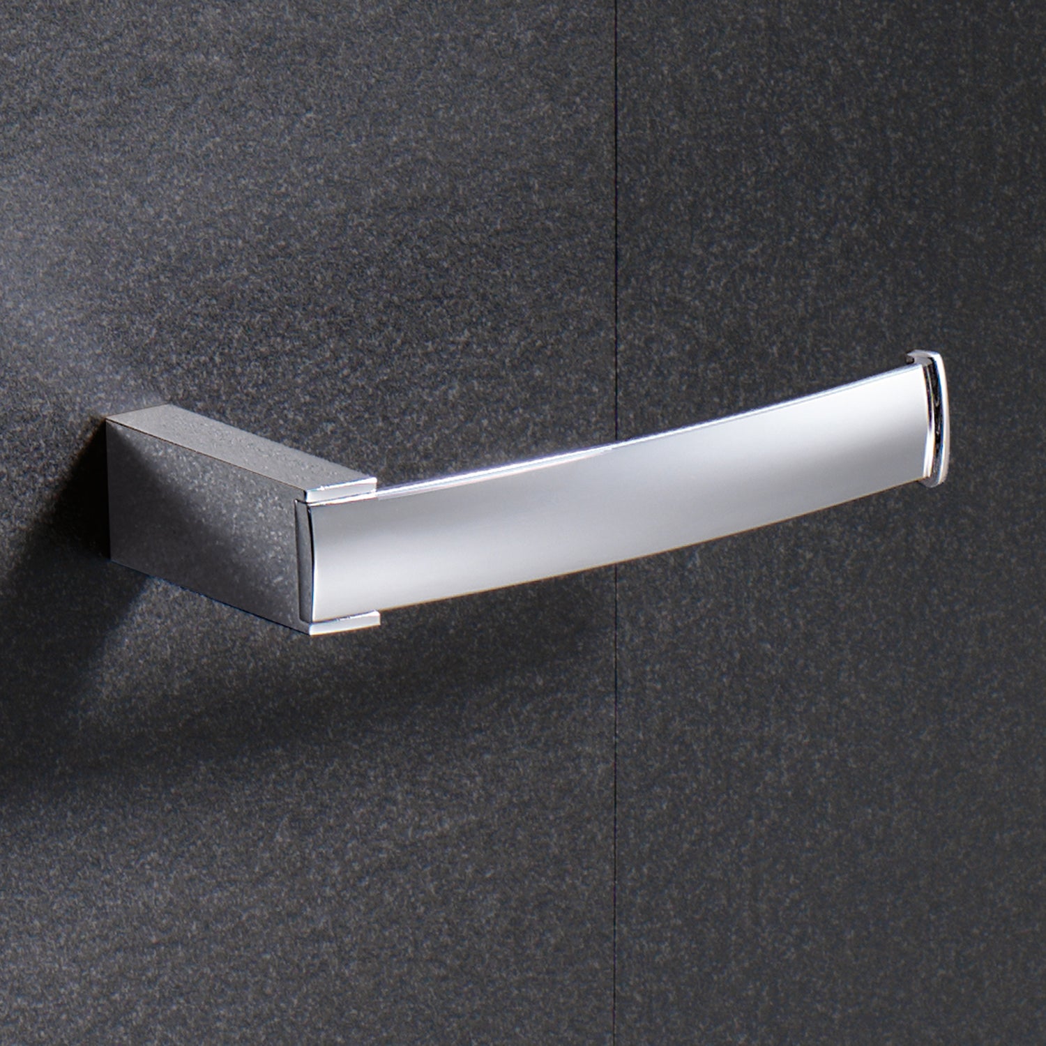 Portarotolo a parete Kent di Gedy - Cromato