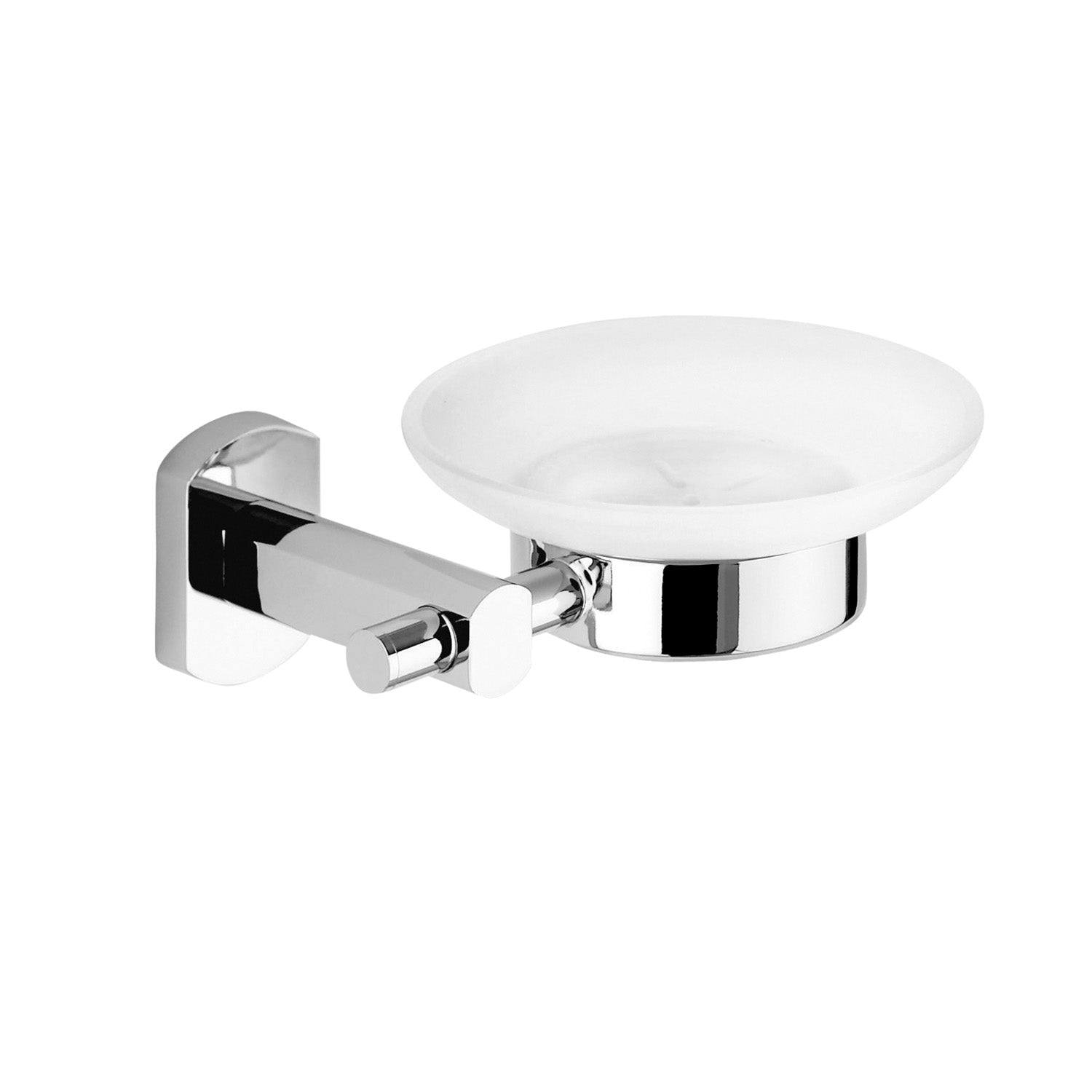 Portasapone a parete di Gedy serie Edera Plus - Cromato