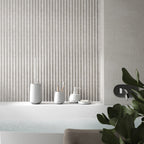 Scopino in resina Gedy serie Kira - Bianco