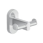 Appendiabiti doppio in Acciaio Inox Gedy serie Febo - Cromato