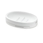 Portasapone in resina Gedy serie Helen - Bianco