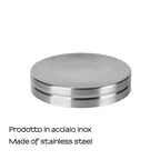 Portasapone in Acciaio Inox Gedy serie Nigella - Spazzolato