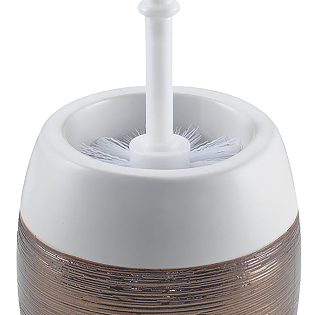 Scopino in ceramica Gedy serie Alexia - Bianco