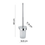 Scopino a parete Gedy serie Azzorre - Cromato