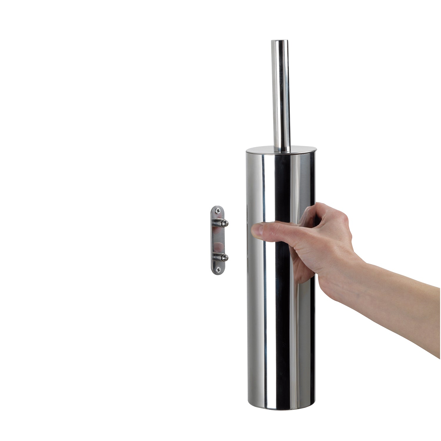 Scopino a parete di Gedy serie Edera Plus - Cromato