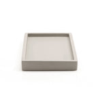 Vassoio portaoggetti in cemento Gedy serie Giunone - Grigio