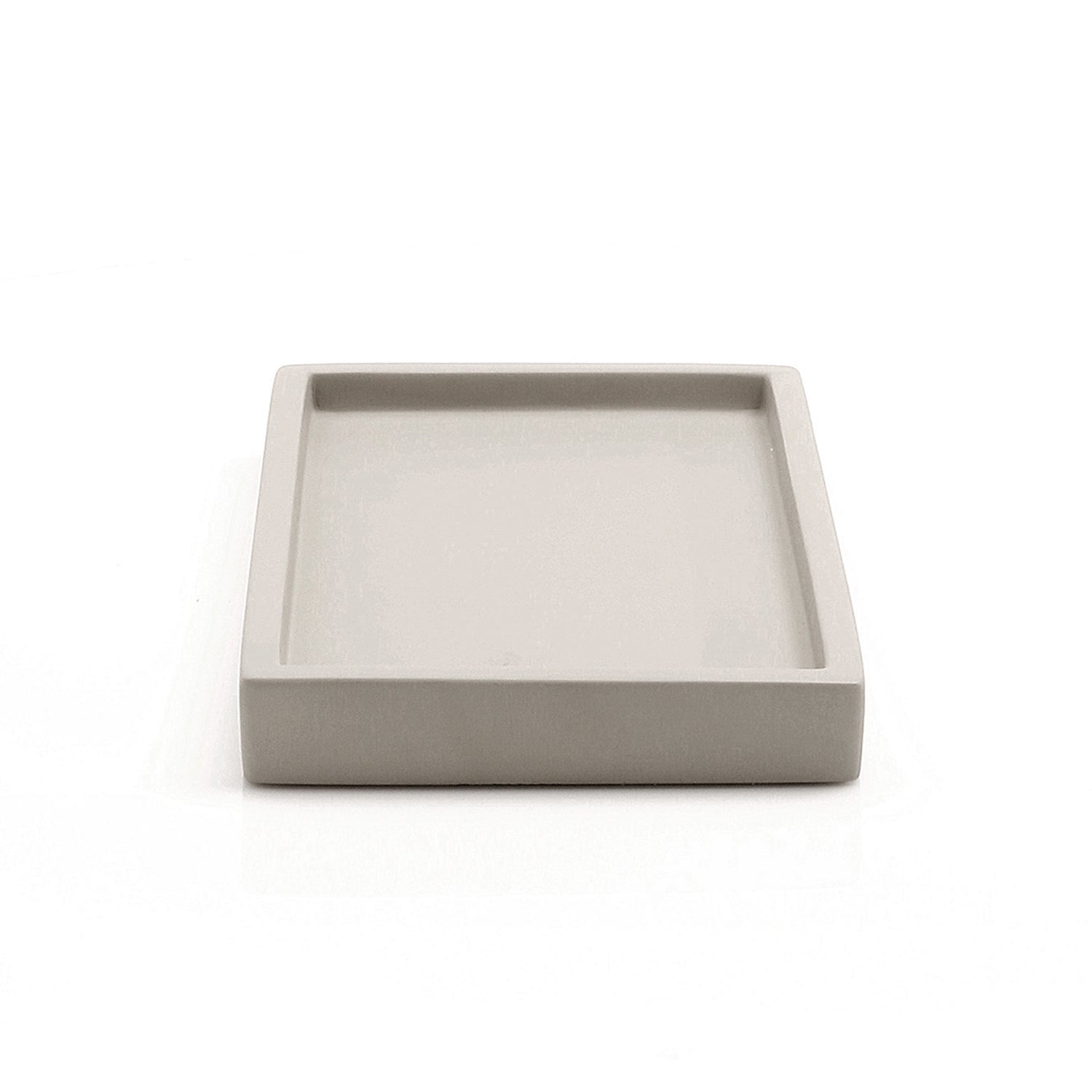 Vassoio portaoggetti in cemento Gedy serie Giunone - Grigio