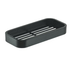 Portaoggetti doccia Rettangolare Outline in Acciaio Inox AISI 304 di Gedy - Nero Matt