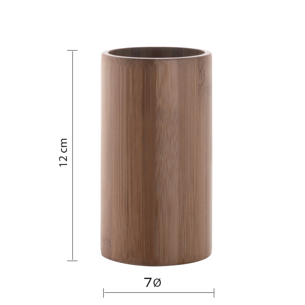 Portaspazzolini in bambÃ¹ Gedy serie Altea - Naturale