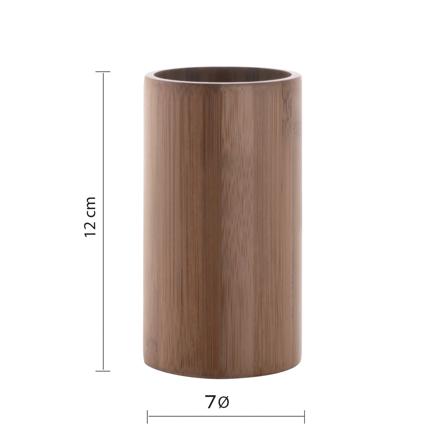 Portaspazzolini in bambÃ¹ Gedy serie Altea - Naturale