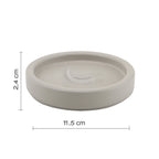 Portasapone in cemento Gedy serie Giunone - Grigio