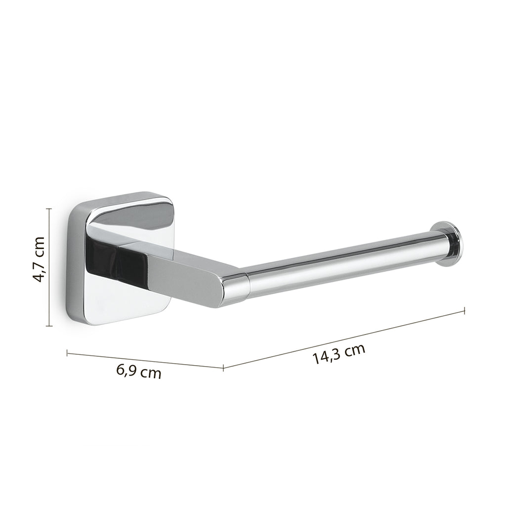 Portarotolo Gedy modello Tonga 14.3x6.9xH4.7 cm - Cromato
