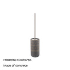 Scopino in cemento Gedy serie Calipso - Grigio