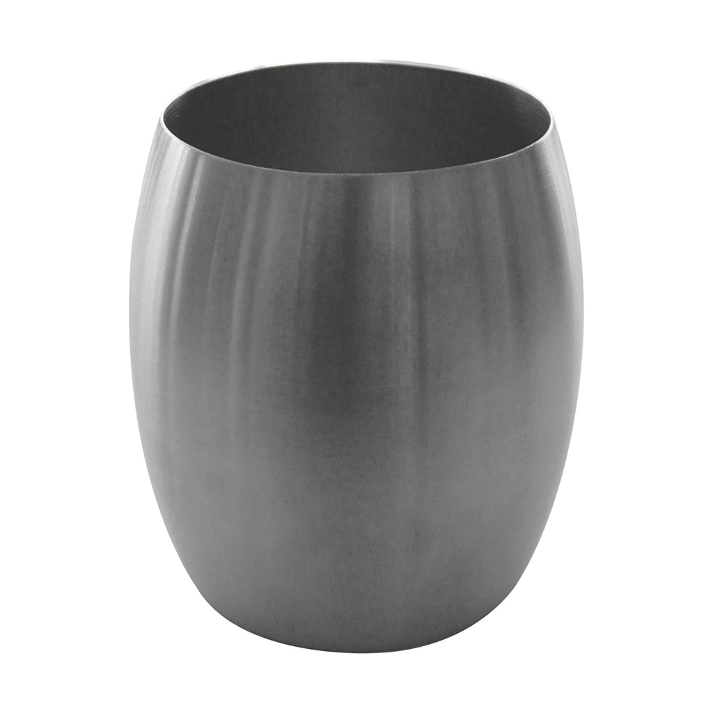 Portaspazzolini in Acciaio Inox Gedy serie Nigella - Spazzolato