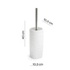 Scopino in ceramica Gedy serie Kelly - Bianco