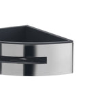 Portaoggetti doccia angolare modello Poseidon Gedy in cromo/nero