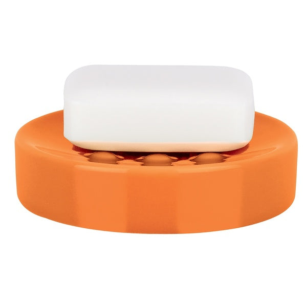 Portasapone in ceramica modello Tube - Arancione