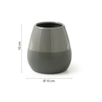 Portaspazzolini da appoggio Gedy serie Wilma - Verde Salvia