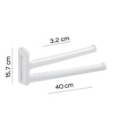 Porta asciugamani a snodo di Gedy serie Junior - Bianco