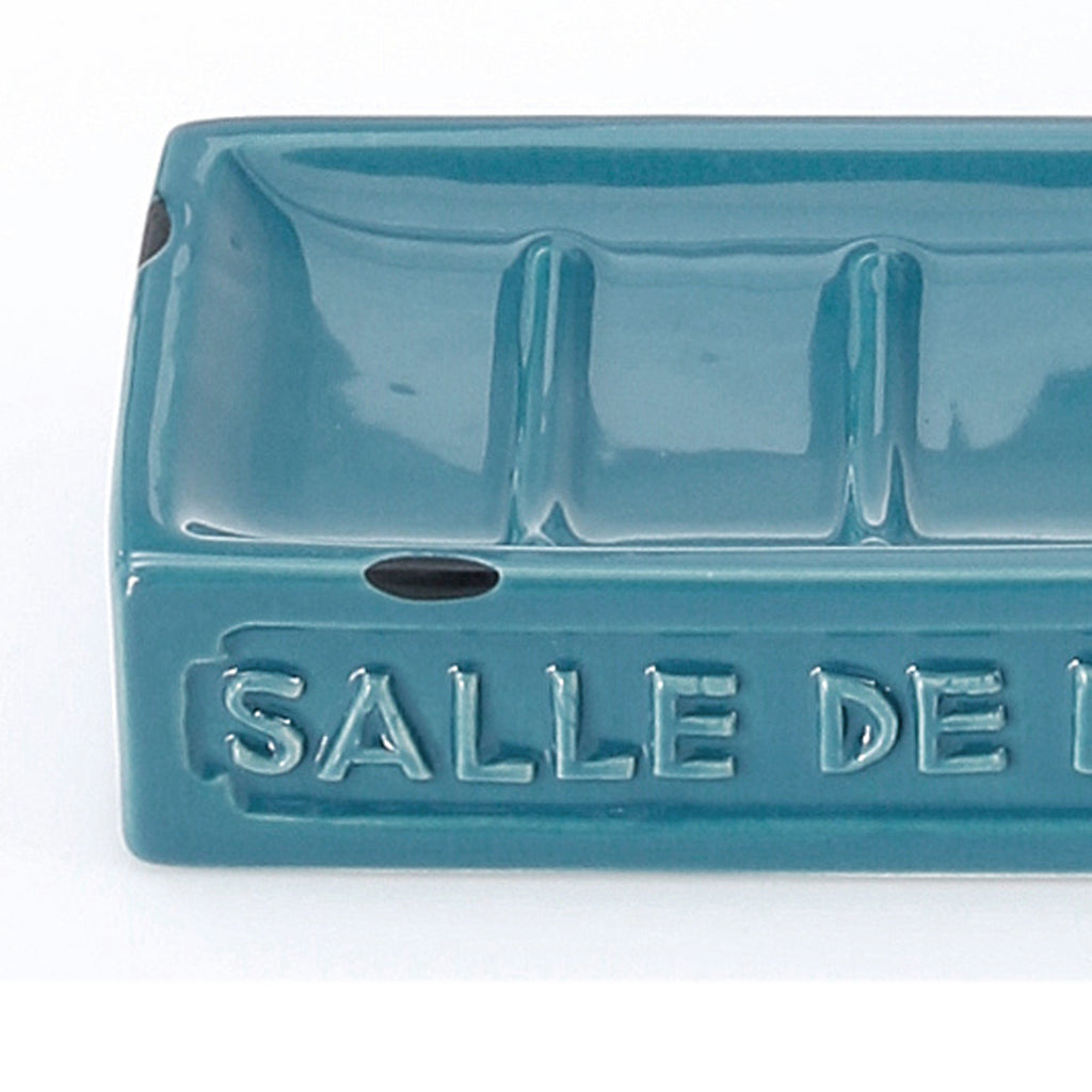 Portasapone da appoggio Gedy serie Vivienne - Blu