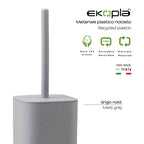 Scopino da appoggio Seventy EkoplÃ  Gedy in materiale plastico riciclato - Grigio Matt