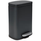 Pattumiera a pedale modello Akira 5 Lt. colore nero opaco