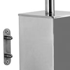 Scopino a parete in Acciaio Inox Gedy serie Nemesia - Lucido