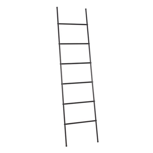 Scala Porta Asciugamani modello Jayden a 6 Livelli in Acciaio - Nero